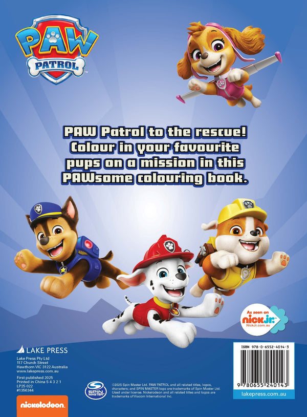 PAW Patrol - 32pp Colouring Book - To the Rescue!