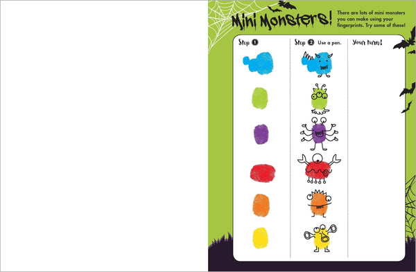Fingerprint Art - Monsters