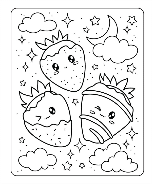 Markerific - Activity Folder - Frutti Friends