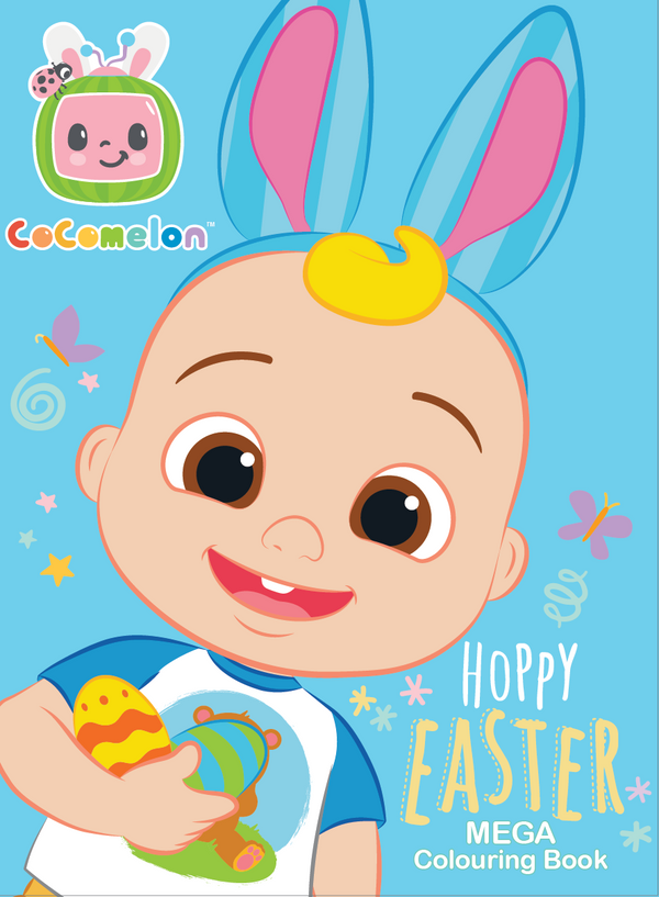 CoComelon - Mega Colouring Book - Easter