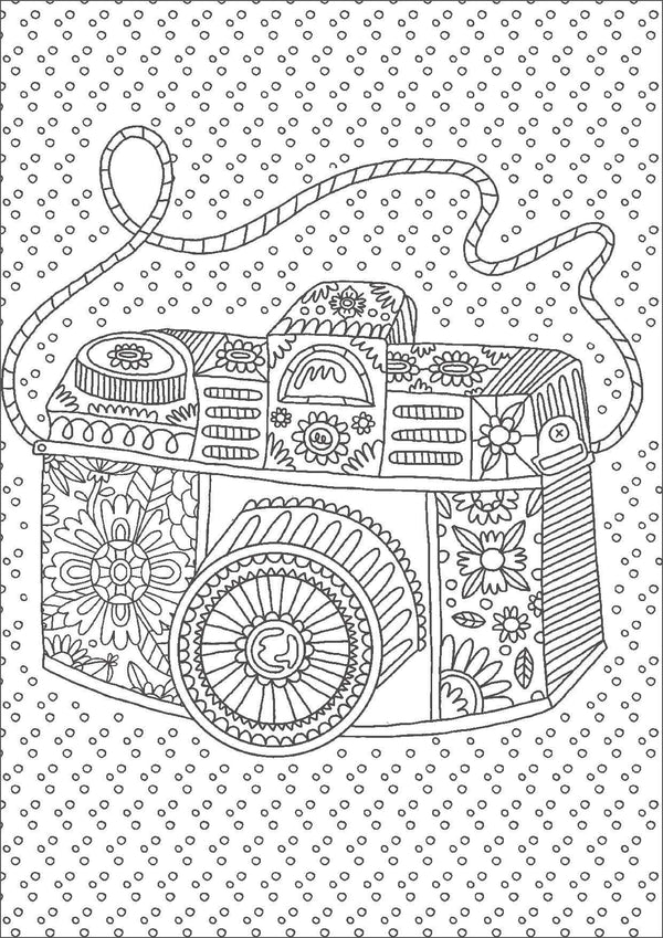 Mindful Colouring - Free Spirit