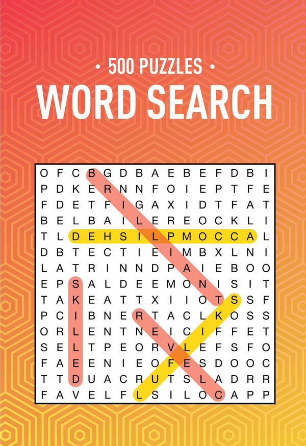 500 Puzzles Book - Word Search