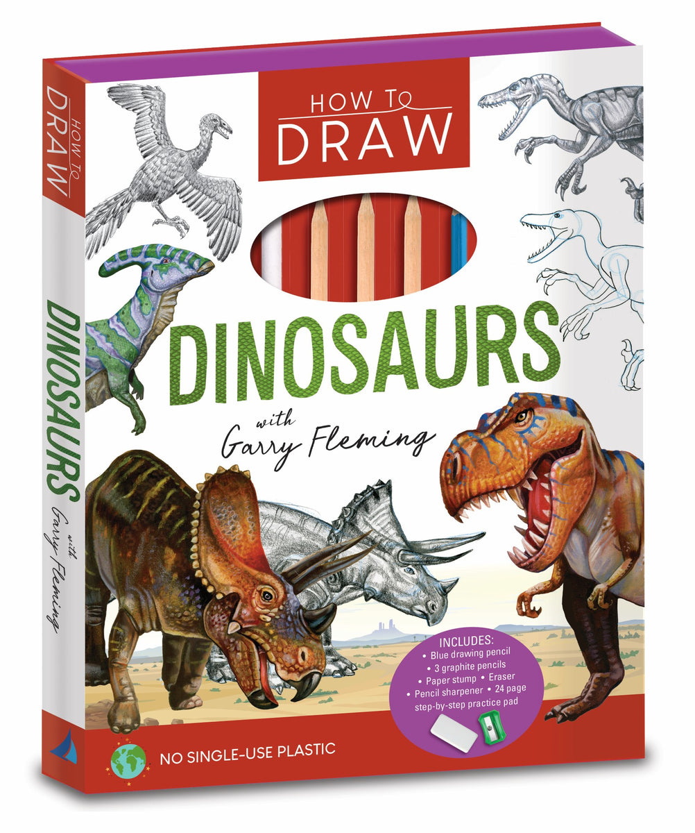 Garry Fleming - Activity Kit - How to Draw Dinosaurs