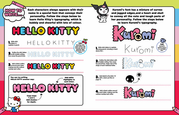 Hello Kitty and Friends - How to Draw