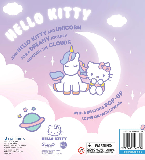 Hello Kitty - Pop-Up Book - Unicorn Dreams