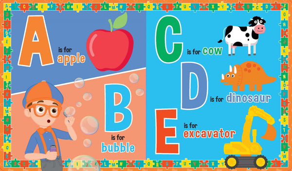 Blippi - Cased Board Book - ABC