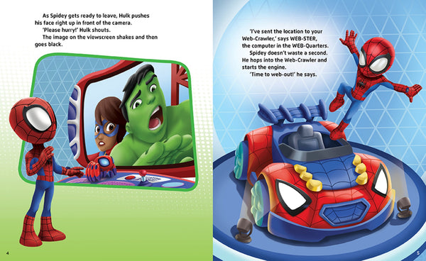 Spidey and His Amazing Friends - Collect-Me Book - Construction Destruction