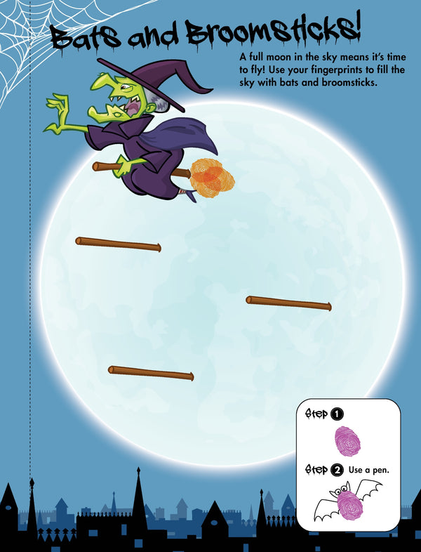 Fingerprint Art - Witches