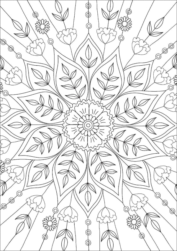 Mindful Colouring - Free Spirit