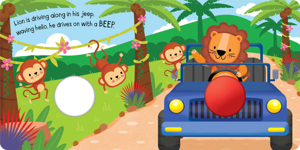 Squeak Me! - Board Book - Beep, Beep Safari!
