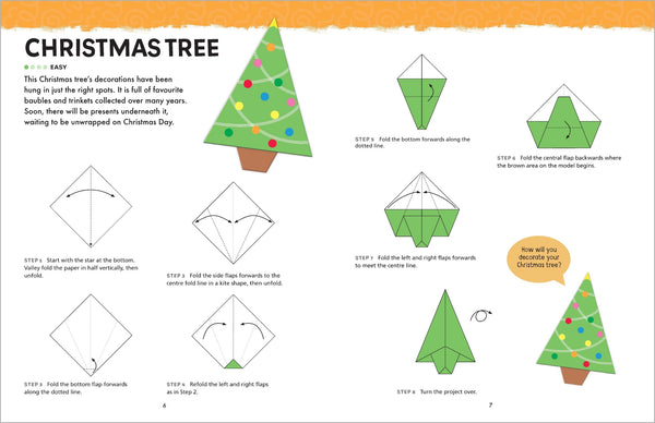 Origami Activity Book - Christmas