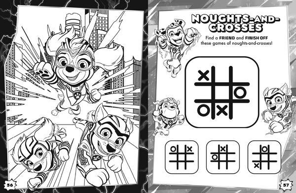 Paw Patrol - Mega Colouring Book - The Mighty Movie