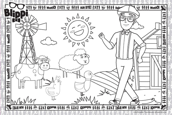 Blippi - Giant Activity Pad