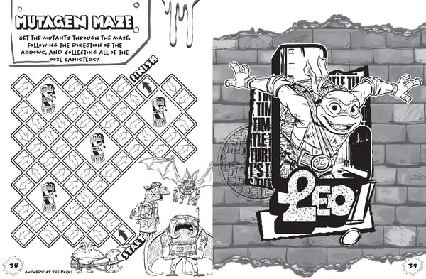 TMNT Mutant Mayhem - Jumbo Colouring Book