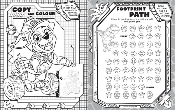PAW Patrol The Dino Movie - Ultimate Sticker Book