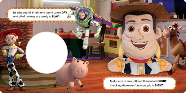 Disney Toy Story - Hand Puppet Book - Woody