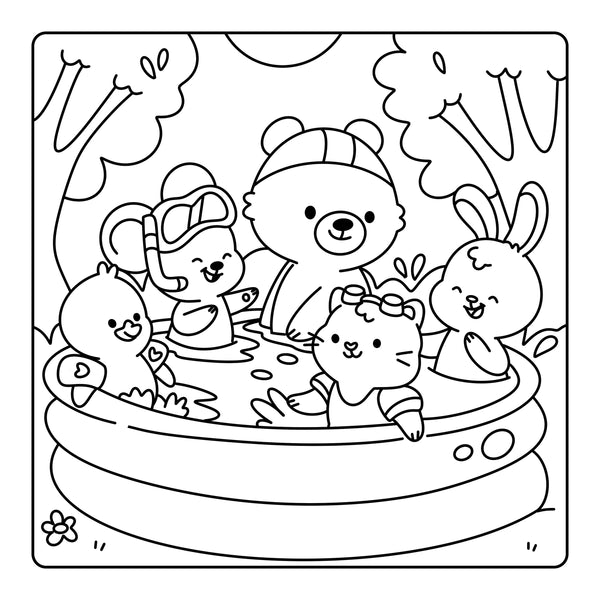 Happy Days - Calm Cuties Cosy Colouring