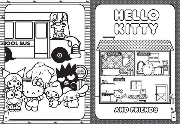 Hello Kitty and Friends - 32pp Colouring Book