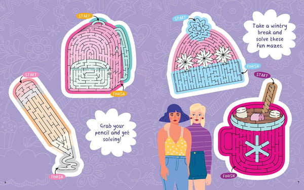 BFF - Bubble Sticker Activity Case