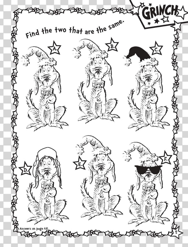 Dr Seuss - The Grinch - Deluxe Colouring Book