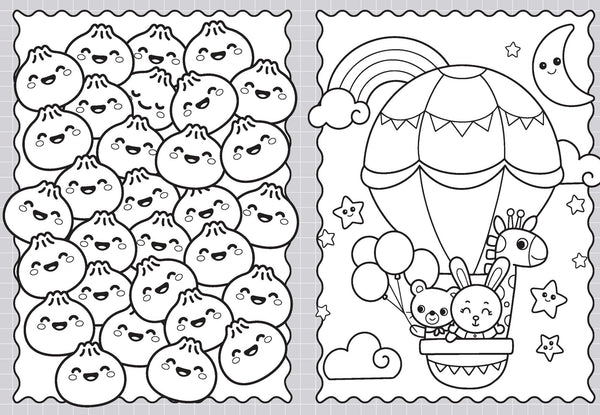 100% Cute - 32pp Colouring Book