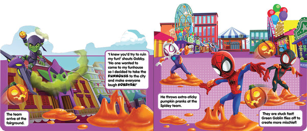 Spidey and His Amazing Friends - Chunky Scenes Book