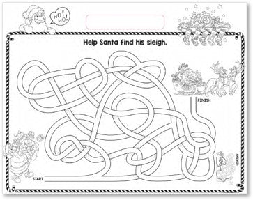 Christmas Fun - Giant Activity Pad