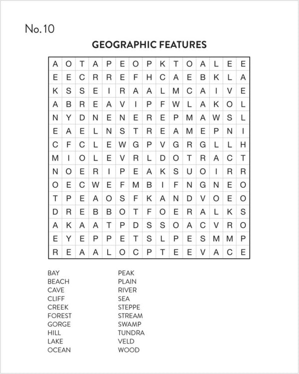250 Puzzles - Word Search - Blue & Red