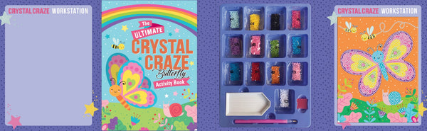 Book & Kit - Crystal Craze Butterfly