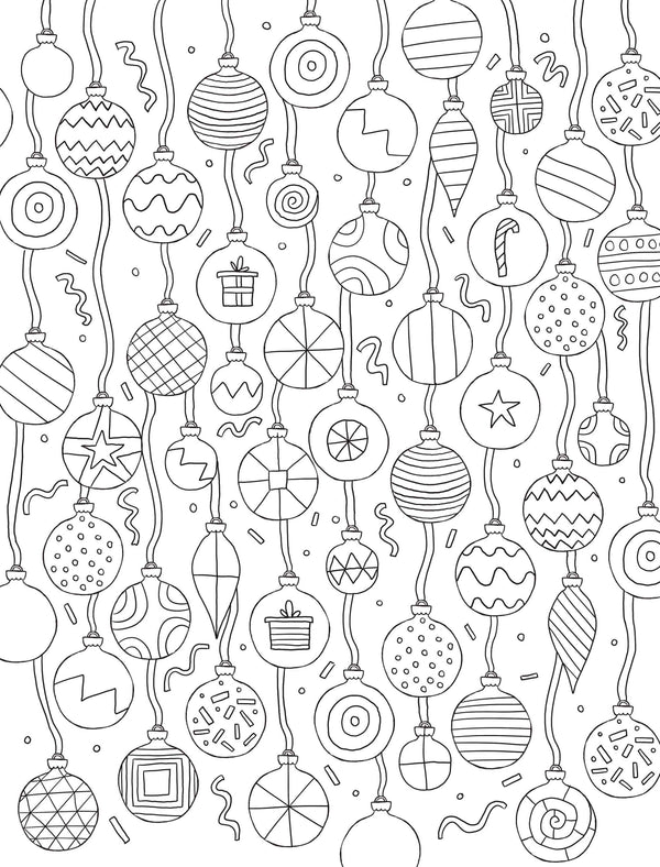 Gem Sticker Colouring Book - Christmas Wonderland