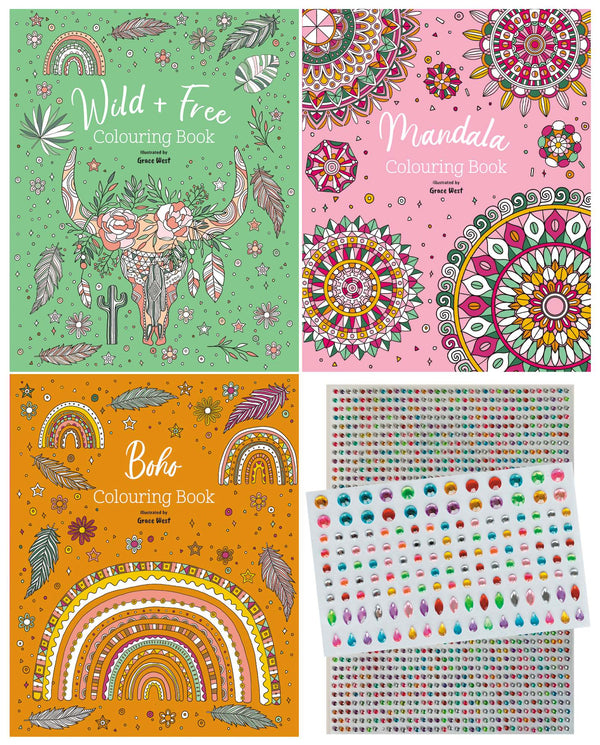Gem Sticker Activity Case - Follow Your Dreams