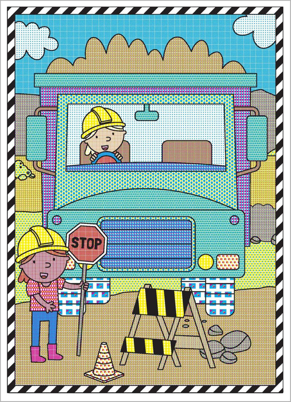 Paint with Water - Trucks & Diggers Vol. 2