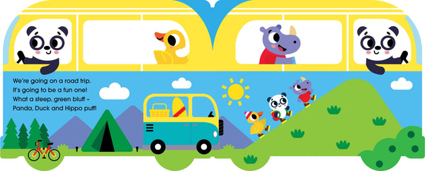 Mini Me - Shaped Board Book - We're Going on a Road Trip