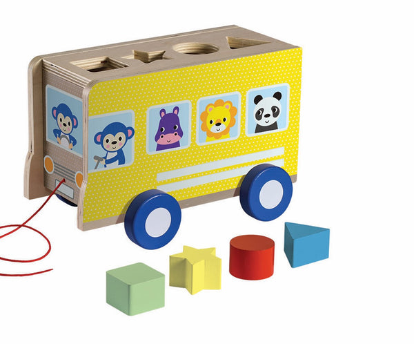 Little Genius Play & Learn - Pull-along Shape Sorter