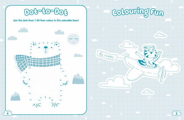 Metallic Bubble Sticker Activity Book - Animals
