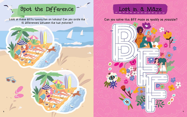 BFF - Bubble Sticker Activity Case