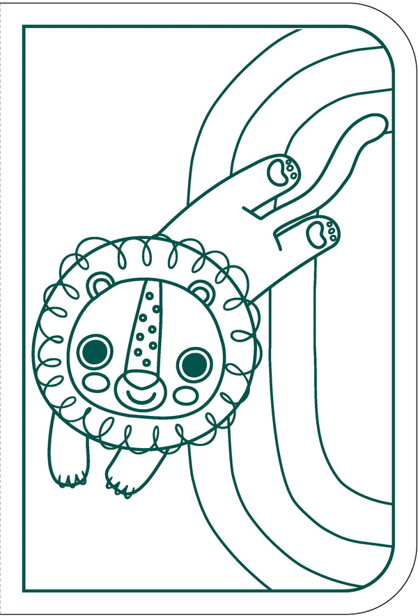 Markerific Jr. - Colour Me Carry Case - Adorable Animals