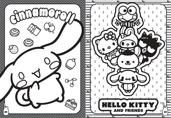 Hello Kitty and Friends - 32pp Colouring Book