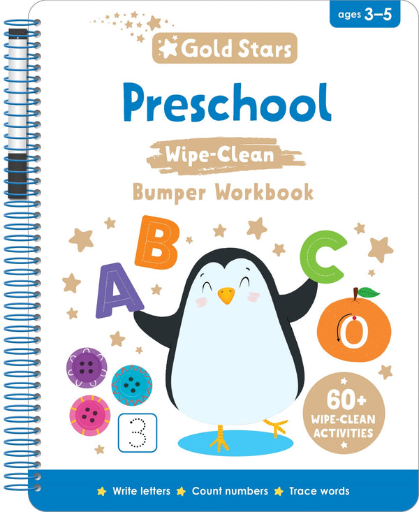 Gold Stars Vol. 3 - Write & Wipe Bumper - Preschool