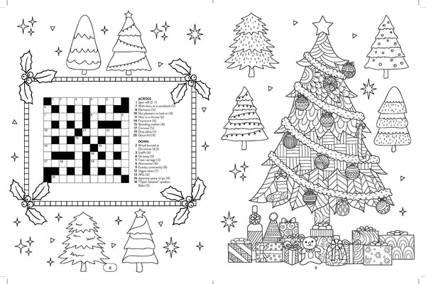 Christmas - Mixed Puzzles and Colouring