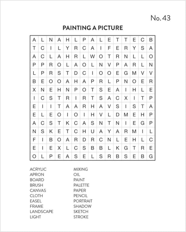 250 Puzzles - Word Search - Blue & Red
