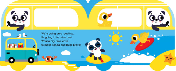 Mini Me - Shaped Board Book - We're Going on a Road Trip