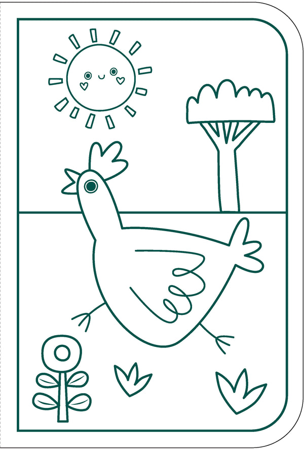 Markerific Jr. - Colour Me Carry Case - Adorable Animals