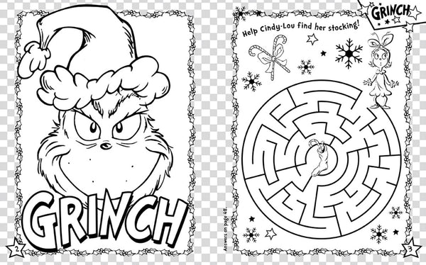 Dr. Seuss The Grinch - Festive Fun Pack