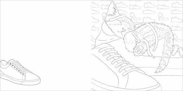 Adult Colouring Book - Cosy Cats