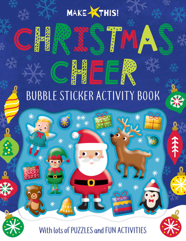 Make This! Christmas Cheer Bubble Sticker Activity Book