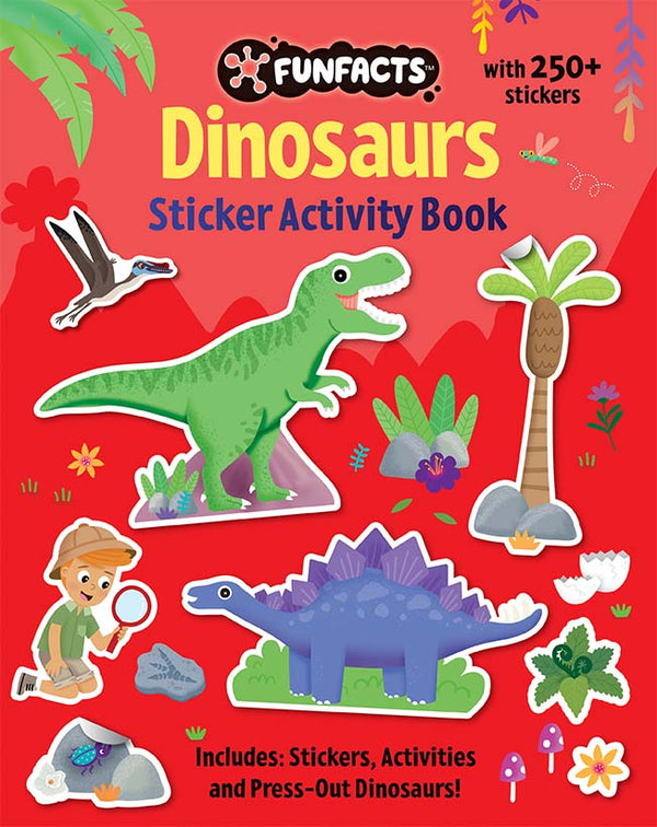 FunFacts - Sticker Activity Book - Dinosaurs