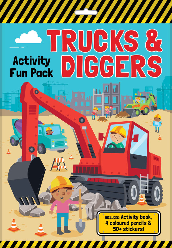Trucks & Diggers - Activity Fun Pack