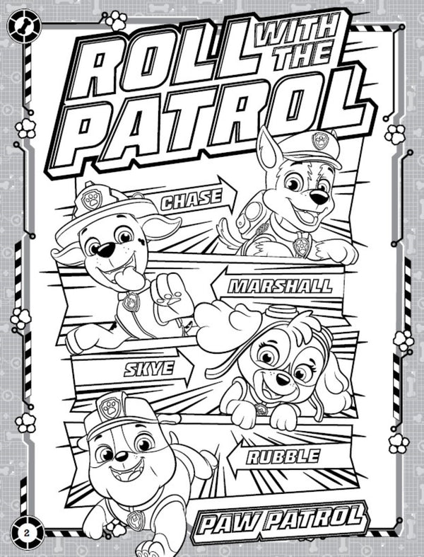 PAW Patrol - Jumbo Colouring Book