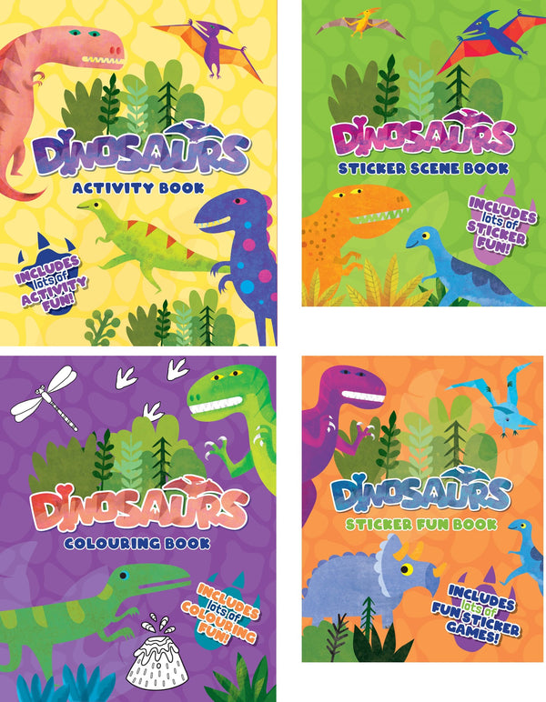 Bubble Sticker Activity Case - Dinosaurs Vol. 2